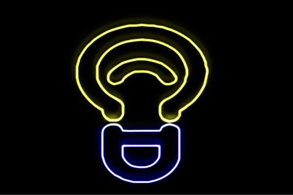 ネオン 電球 2 でんきゅう ライト らいと イラスト アイコン マーク ネオンライト 電飾 Led ライト の通販はau Pay マーケット ワールドショップ