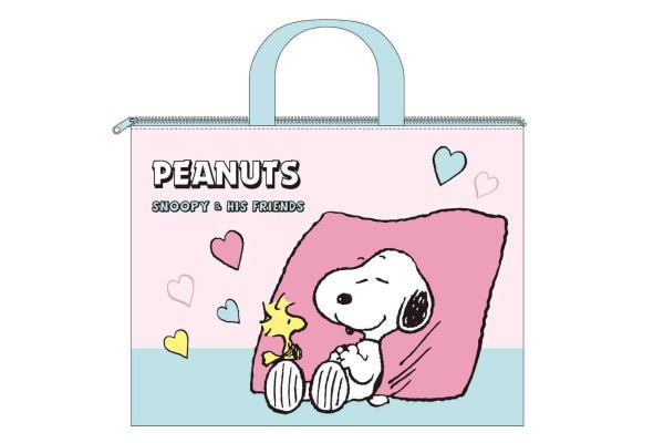 スヌーピー Snoopy レッスンバッグ ピンク ピーナッツ ウッドストック すぬーぴー アニメ 鞄 かばん バッグの通販はau Pay マーケット ワールドショップ