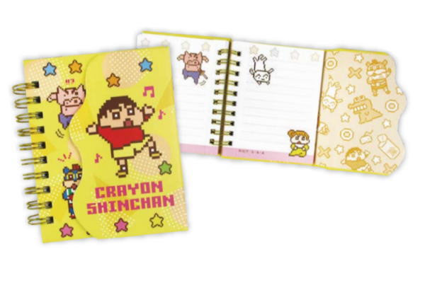 【送料無料】【クレヨンしんちゃん】マグネットミニリングメモ【ビット全身】【しんちゃん】【しんのすけ】【テレビ】【アニメ】【漫画】【メモ】【ノート】【メモ帳】【ミニ】【学校】【文房具】【スクール】【グッズ】【かわいい】