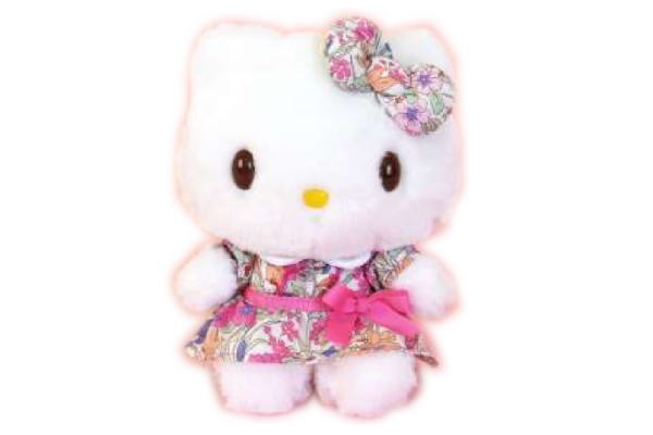 サンリオキャラクター リバティ ぬいぐるみ S リボンワンピpk ハローキティ キティちゃん キティ きてぃ サンの通販はau Pay マーケット ワールドショップ