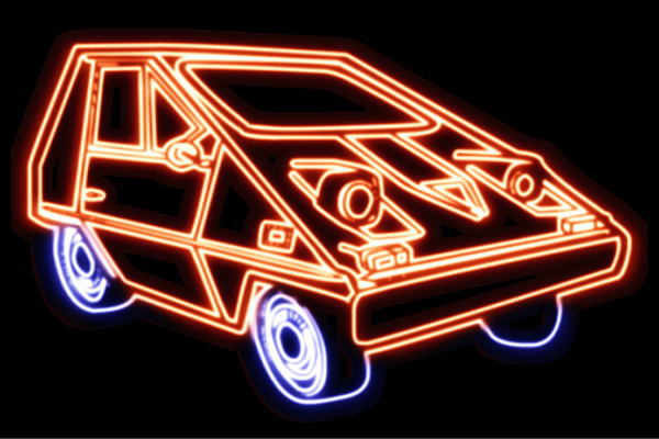 新品本物 ネオン 車 62 くるま クルマ カー Car 自動車 ディーラー 旧車 アメ車 外車 ネオンライト 電飾 最終値下 Supdeco Ma