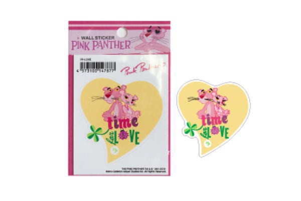 アメリカン雑貨 ピンクパンサー ステッカー Pp Love Pink Panther 豹 アメキャラ アニメ シール しーる サの通販はau Pay マーケット ワールドショップ
