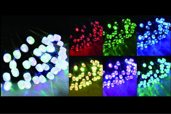 【イルミネーション】RGBストリングブラックコード【RGB】【レインボー】【LED】【無限変色】【ライト】【ストレート】【ストレートライト】【300球】【拡散LED】【ストリング】【ライト】【プロ】【工事】【クリスマス】【電飾】