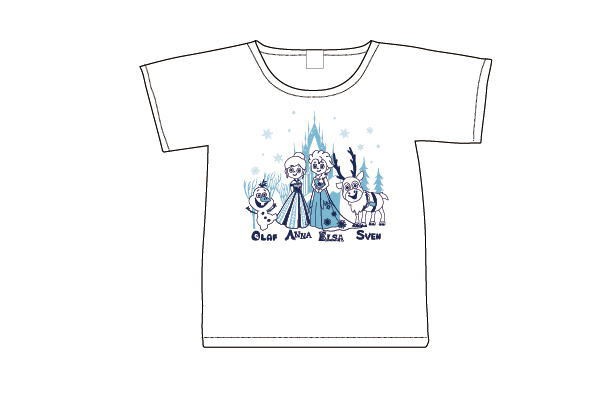 【ディズニープリンセス】Tシャツ【XS】【みんなWH】【アナと雪の女王2】【アナ】【エルサ】【オラフ】【アナと雪の女王】【姫】【アナ雪｜au PAY  マーケット