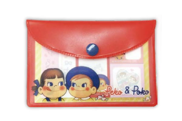 ペコちゃん ポーチ入り付箋 ペコちゃんとポコちゃん ポコちゃん ミルキー 不二家 Milky ママの味 ペコ ポコ の通販はau Pay マーケット ワールドショップ