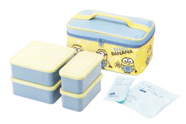 日本製 ミニオンズ 保冷バッグ付行楽ランチセット バナナ ミニオン ユニバーサル スタジオ ユニバ 映画 アニメの通販はau Pay マーケット ワールドショップ
