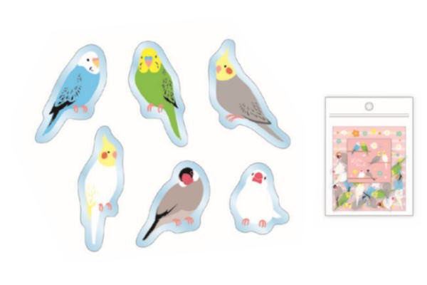 インコ マスキングテープ・２つ☘️インコグッズ☘️ - 鳥用品