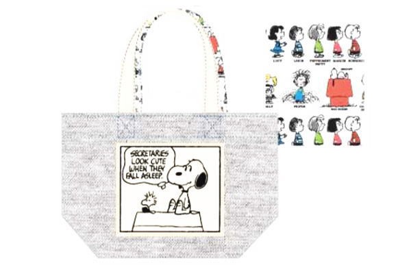 Snoopy スヌーピー ミニトートバッグ フェイス 耳付き ピーナッツ グッズ ランチバッグ トート お弁当入れ の通販はau Pay マーケット ワールドショップ