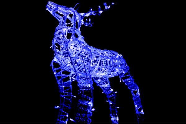 【イルミネーション】3Dトナカイ【ブルー】【青】【トナカイ】【ソーラータイプ】【ソーラー】【ソーラ】【動物】【アニマル】【ライト】【LED】【3D】【装飾】【飾り】【アート】【輝き】【電飾】【モチーフ】【イルミ】【クリスマス】の通販は