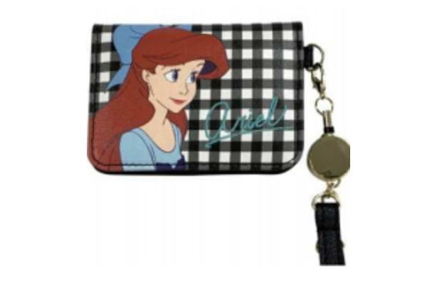 ディズニープリンセス オープンパスケース ブラック チェック アリエル リトルマーメイド 姫 プリンセス ディズニの通販はau Pay マーケット ワールドショップ