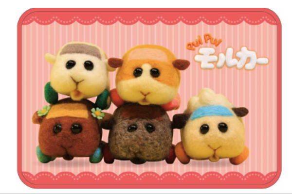 ケイML-FM-D 【PUI PUI モルカー】フリーマット【D】【ピンク