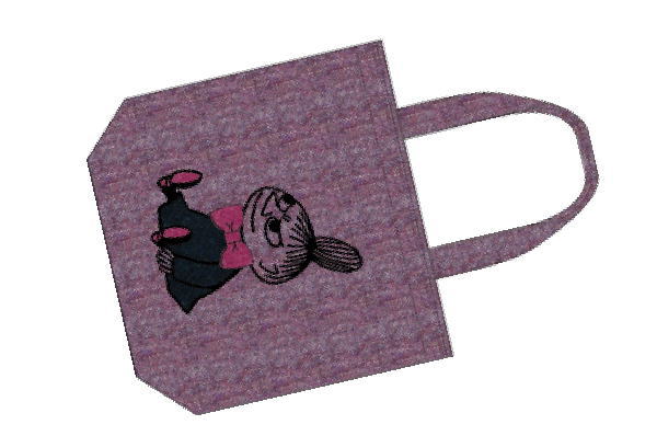 マル1425009300 【ムーミン】【Moomin】トートバッグ【パープルタイ】【ミイ】【リトルミイ】【アニメ】【絵本】【キャラクター】【かばん】【鞄】【カバン】【バッグ】【トート】【買い物】【お出かけ】【雑貨】【グッズ】【かわいい】の通販は 4,756円