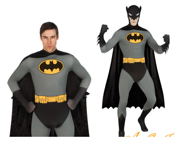 メンズ　88R0519　バットマン アダルトコスチューム(Batman)コミック　仮装　パーティ　バットマンの大人サイズコス♪コミックのバットマンを完全再現☆AOIコレクションのコスプレシリーズ♪コスプレ　衣装　コスチューム　 　大 7,656円