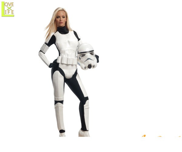 レディース　スターウォーズ　ストームトルーパーStorm trooper　STARWARS　映画　仮装　衣装　コスプレ　コスチューム　ハロウィン　パ