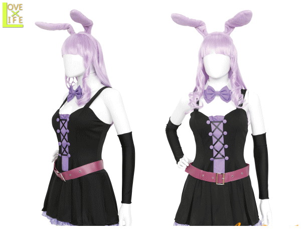 レディ　SHOW BY ROCK　チュチュプラズマジカ　サンリオ　アニメ　再現　Halloween　仮装　衣装　コスプレ　コスチューム　ハロウィン　パーティ　イベント　かわいい　今年のハロウィンはかわいいコスチュームでかっこよく目立ちましょう