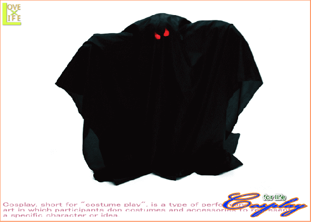 【1 】クラウイング　ブラック　スピリット【ゴースト】【おばけ】【パーティ】【ハロウィン】お店やイベントのアイコンに目立つ♪☆当店