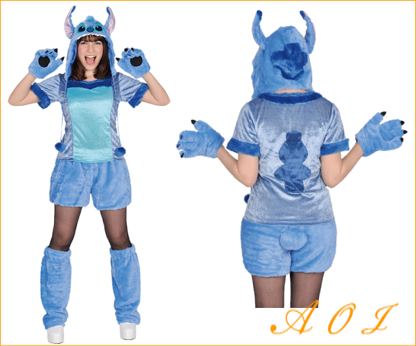 レディ 95r275 アダルト モコモコ スティッチ Stitch Disney リロ スティッチ ディズニー 仮装 パーティ あったかの通販はau Pay マーケット ワールドショップ