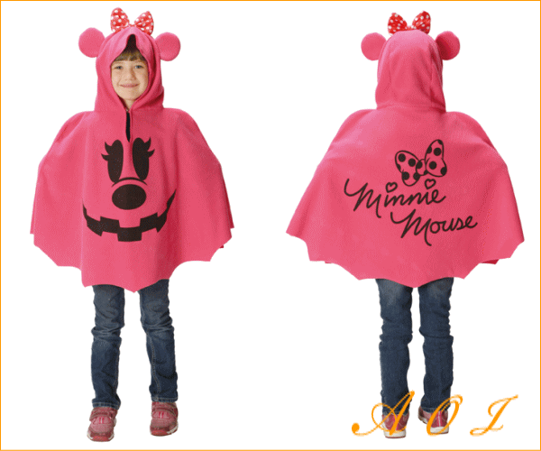キッズ ミッキーマウス ミニーマウス ポンチョ ハロウィン かぼちゃ ディズニー Disney 仮装 ミッキー ミニーのキャラの通販はau Pay マーケット ワールドショップ