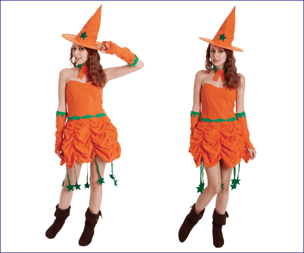 パンプキンガールウィッチ ｌａｄｉｅｓ ハロウィン人気ランキング殿堂入りのパンプキンコスチューム 当店のコスプレシの通販はau Pay マーケット ワールドショップ