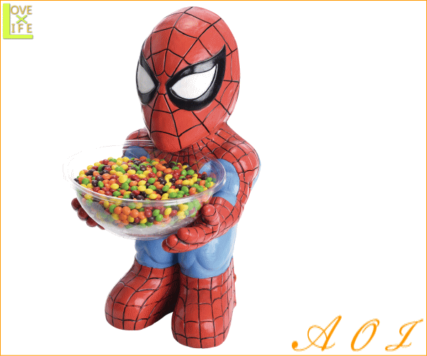 最先端 キャンディボウル ボウル お菓子入れ キャンディホルダーspider Man スパイダーマン Goods イベント アメリカンヒーロがお菓子を運んできてくれます スパイダーマンのお菓子入れ Halloween ハロウィン 小物 コスプレ パーティ その他
