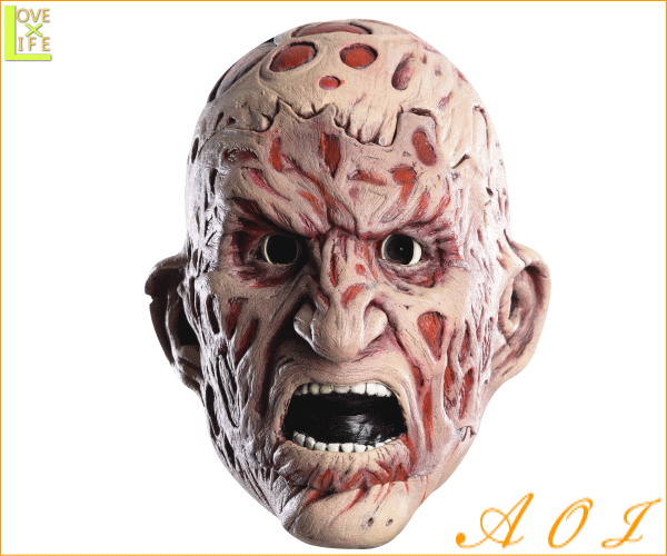 GOODS】【エルム街の悪夢】2ピースマスク【Freddie】【フレディ