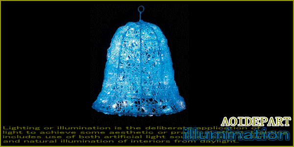 【新商品】LEDイルミネーション　LEDモチーフ  クリスタルベル（白・青）♪クリスタルな輝きが新鮮！ロマンチックで抜群の存在感♪【クリスマス】【LED】【イルミネーション】【電飾】【送料無料】【2010イルミ_debut】【2010イルミ_led】【2010イルミ_eco】 16,189円