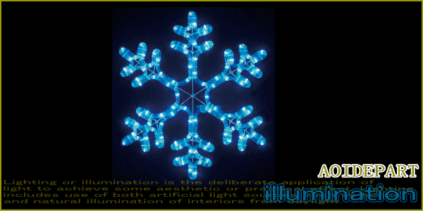 【新商品】LEDイルミネーション　LEDモチーフ スノーフレーク【小・青】♪クリスタルな輝きが新鮮！ロマンチックで抜群の存在感♪【大人気】【クリスマス】【LED】【イルミネーション】【電飾】【送料無料】【2010イルミ_debut】【2010イルミ_led】【2010イルミ_eco】の通販は