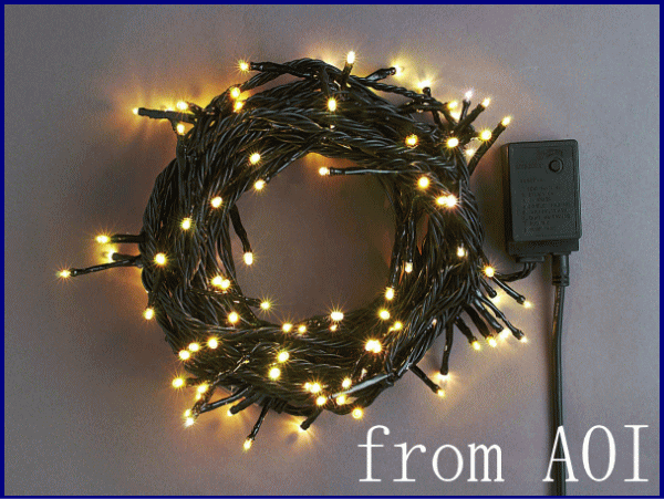 100球LEDライト　電球色ストレートライト　【LED】【２０ 】【】【クリスマス】【イルミネーション】【電飾】【モチーフ】【大人の通販は 11,532円