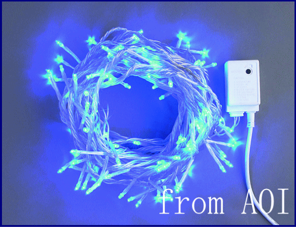 ブルーストレートライト100球LEDライト　【LED】【２０ 】【】【クリスマス】【イルミネーション】【電飾】【モチーフ】【大人気の通販は