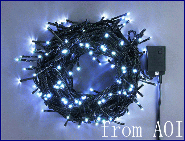 ホワイトストレートライト200球LEDライト【LED】【２０ 】【】【クリスマス】【イルミネーション】【電飾】【モチーフ】【大人気の通販は 20,698円