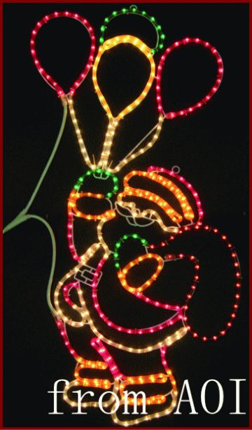 【イルミネーション】風船サンタ【バルーン】【サンタクロース】【さんた】【立体】【サンタさん】【LED】【クリスマス】【電飾】【モチーフ】【屋内外ご利用可能】【ウィンター】【ガーデン】【庭】【デコレーション】【送料無料】【電飾】【モチーフ】【大人気】【エコ】】