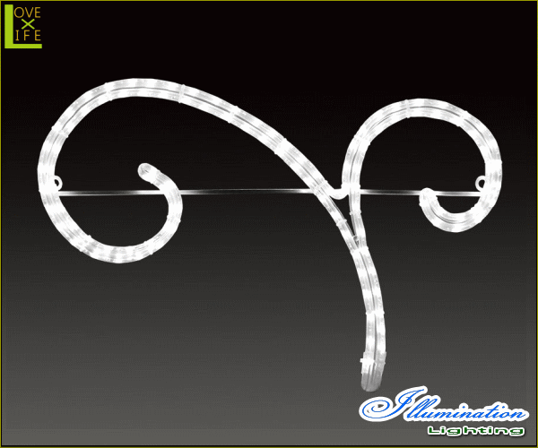 【LED】【ALRM-GO(A)TH-DPB】【無限大】LEDロープライト ゴシックダブルプレーンブランチ【ライン】【線】【組み合わせ】【連結】【モチーフ】【イルミネーション】【クリスタル】AOIデパートのイルミネーション【大人気】【電飾】【クリスマス】【省エネ】