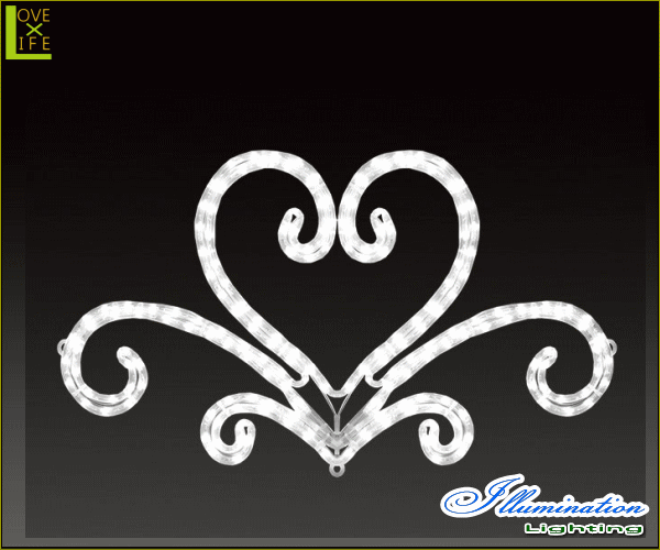 【LED】【ALRM-E(A)M-HE】【無限大】LEDロープライト エンブレム ハート【マーク】【ライン】【線】【組み合わせ】【連結】【モチーフ】【イルミネーション】【クリスタル】AOIデパートのイルミネーション【大人気】【電飾】【クリスマス】【省エネ】 14,981円