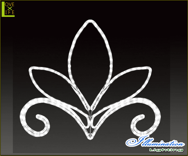 【LED】【ALRM-E(A)M-FR】【無限大】LEDロープライト エンブレム フラワー【マーク】【ライン】【線】【組み合わせ】【連結】【モチーフ】【イルミネーション】【クリスタル】AOIデパートのイルミネーション【大人気】【電飾】【クリスマス】【省エネ】の通販は