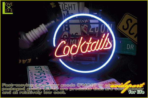 アメリカン雑貨】ネオン サイン【COCKTAILS】【アメリカ雑貨