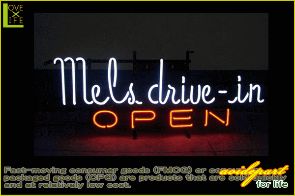 アメリカン雑貨】ネオン サイン【MEL'S DRIVE-IN】【アメリカ雑貨