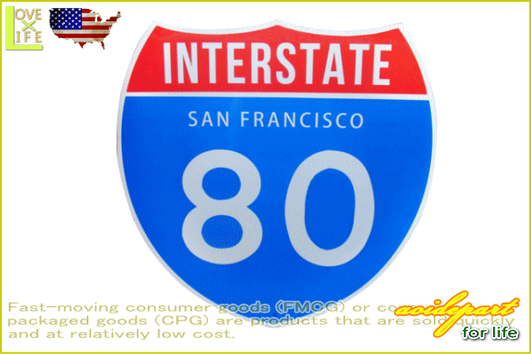 【アメリカ製】【TRAFFIC SIGN】ハイウェイサインボード【SAN FRANCISCO】【L】【高速】【看板】【米国交通局】【雑貨】【アメリカン雑貨