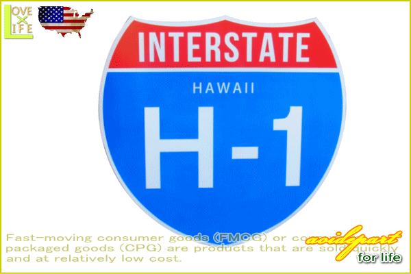 【アメリカ製】【TRAFFIC SIGN】ハイウェイサインボード【HAWAII】【L】【高速】【看板】【米国交通局】【雑貨】【アメリカン雑貨】【アの通販は 14,819円