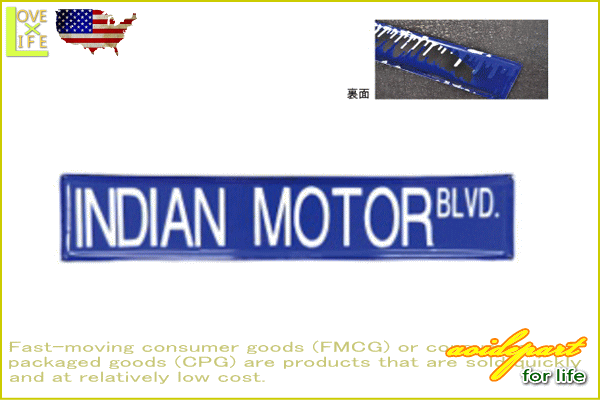 【ENAMEL SIGN】ホーロー製看板【INDIAN MOTOR】【サイン】【看板】【地名】【雑貨】【アメリカン雑貨】【アメリカ雑貨】【アメリカ】【U