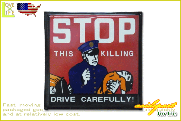 【ENAMEL SIGN】ホーロー製看板【STOP】【サイン】【看板】【地名】【雑貨】【アメリカン雑貨】【アメリカ雑貨】【アメリカ】【USA】【かわいい】【おしゃれ】