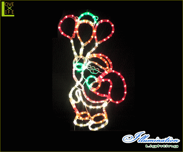 【イルミネーション】風船サンタ【バルーン】【サンタクロース】【さんた】【立体】【サンタさん】【LED】【クリスマス】【電飾】【モチーフ】【かわいい】 15,333円