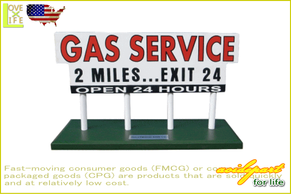 【アメリカン雑貨】セールスマンズサンプル【GAS SERVICE】【プレート】【アメリカ雑貨】【看板】【ボード】【販売促進ミニチュア看板】