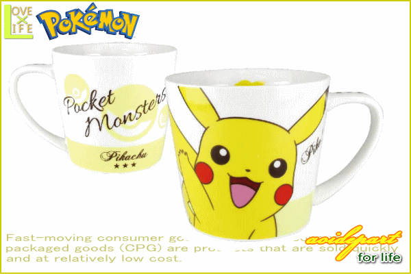 ポケットモンスター】マグカップ【ピカチュウアップ】【ピカチュウ 