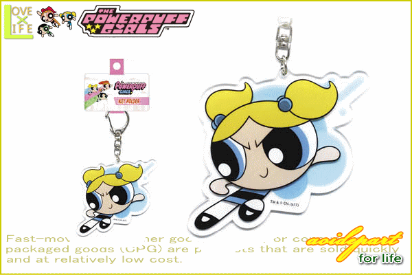 パワーパフガールズ アクリルキーホルダー バブルス パワパフ キーホルダー キーチェーン アニメ The Powerpuff Girlの通販はau Pay マーケット ワールドショップ