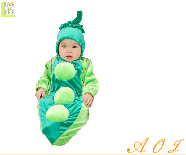 ベイビー 豆 お豆さん おくるみ 着ぐるみ 赤ちゃん キャラクター キャラ 仮装 衣装 コスプレ コスチューの通販はau Pay マーケット ワールドショップ