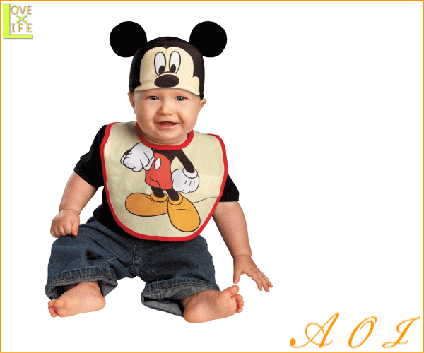 ベイビー ミッキーマウス ビブ ディズニー ミニー 帽子 赤ちゃん ベビー キャラクター 仮装 衣装 コスプの通販はau Pay マーケット ワールドショップ
