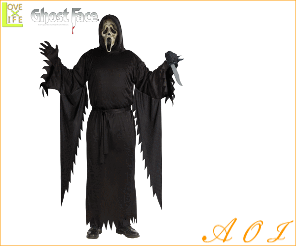 【メンズ】ゾンビゴーストフェイス【Zombie Ghost Face】【死神】【オバケ】【ゾンビ】【仮装】【衣装】【コスプレ】【コスチューム】【の通販は