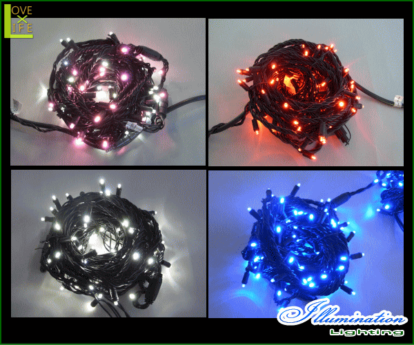 【20 】ストレートライト【ブルー】【ハイパーエコ】【節電】【200球】【LEDライト】【LED】最高水準の節電を可能にした商品！通常のLED