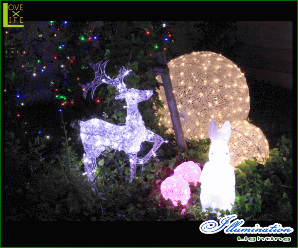 【20 】LED クリスタルボールライト【ゴールド】【85cm】【3D】【立体】【丸】【球体】【ボール】【LED】最大級のボールモチーフ！でっか