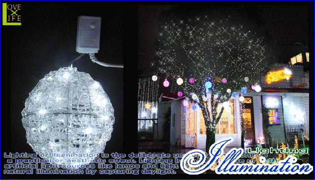 【LEDモチーフ】【20 】LED　クリスタルボール【20ｃｍ】【ボール】【球】用途は色々♪ボール型のイルミネーション！木などにぶら下げれの通販は